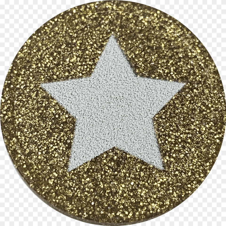 Gold Glitter Star Tokens 29mm Saul Bass Super Hero, Symbol, Astronomy, Moon, Nature Png Image