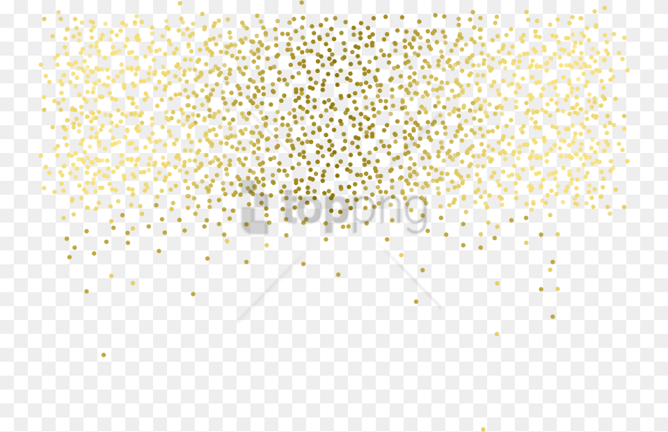 Gold Glitter Vector Gold Sparkles Background, Paper, Confetti, Plant, Pollen Free Png Download