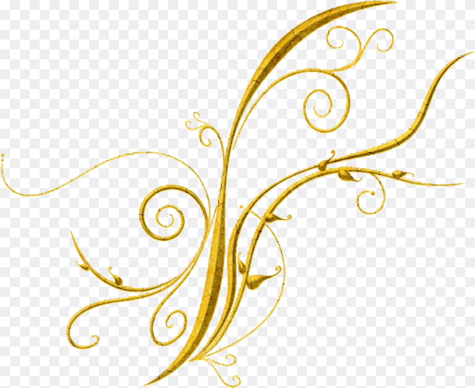 Gold Golden Divider Birthday Valentine Bow Anouschka2 Vector Flower Gold, Art, Floral Design, Graphics, Pattern Png Image