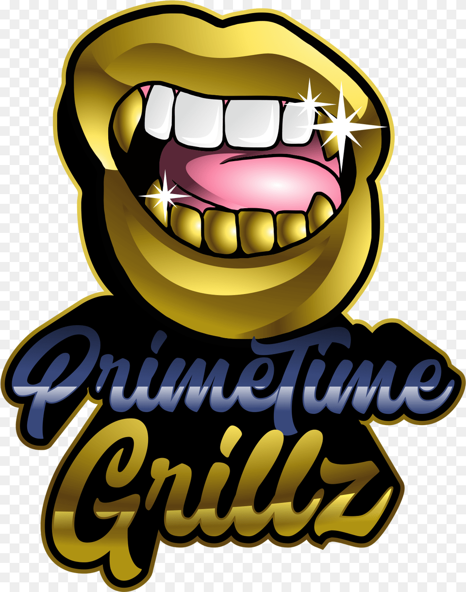 Gold Grillz Cartoon, Body Part, Mouth, Person, Teeth Free Png