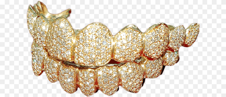 Gold Grillz Miami, Accessories, Diamond, Gemstone, Jewelry Free Png