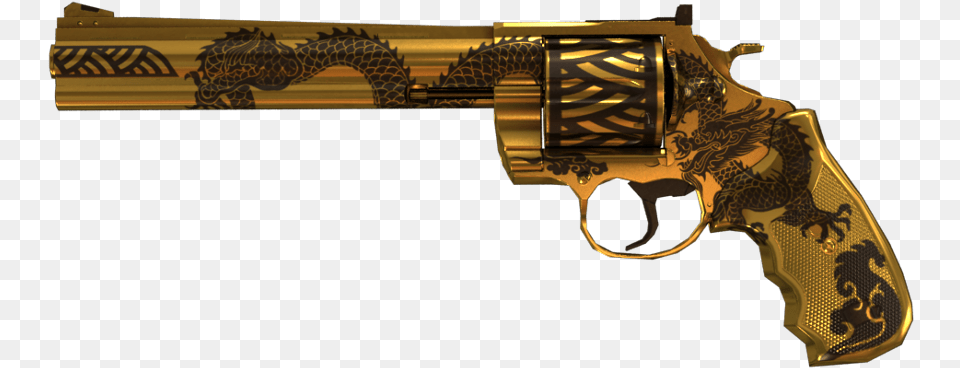 Gold Gun Picture Gun, Firearm, Handgun, Weapon, Blade Free Png Download