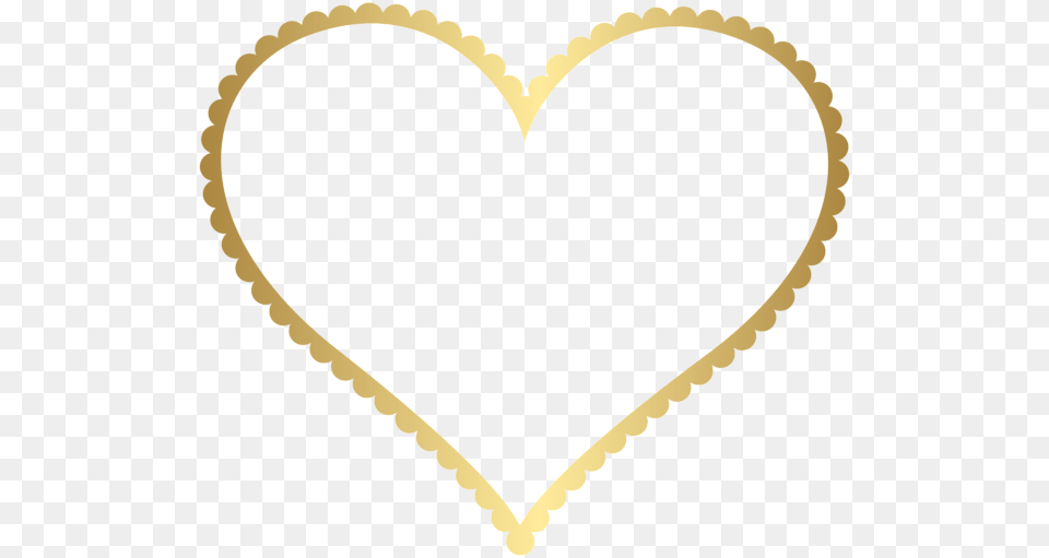 Gold Heart Border Frame Clip Art Background Heart Frame, Person, Face, Head Png
