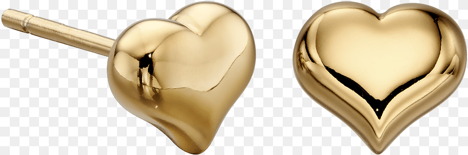 Gold Heart Earrings Heart, Accessories, Earring, Jewelry, Smoke Pipe Png