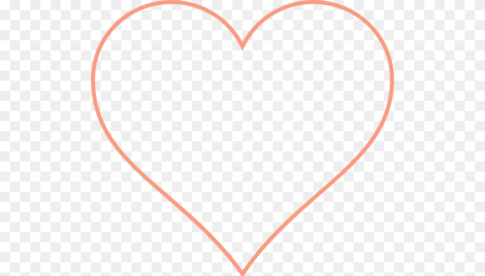 Gold Heart Outline Png