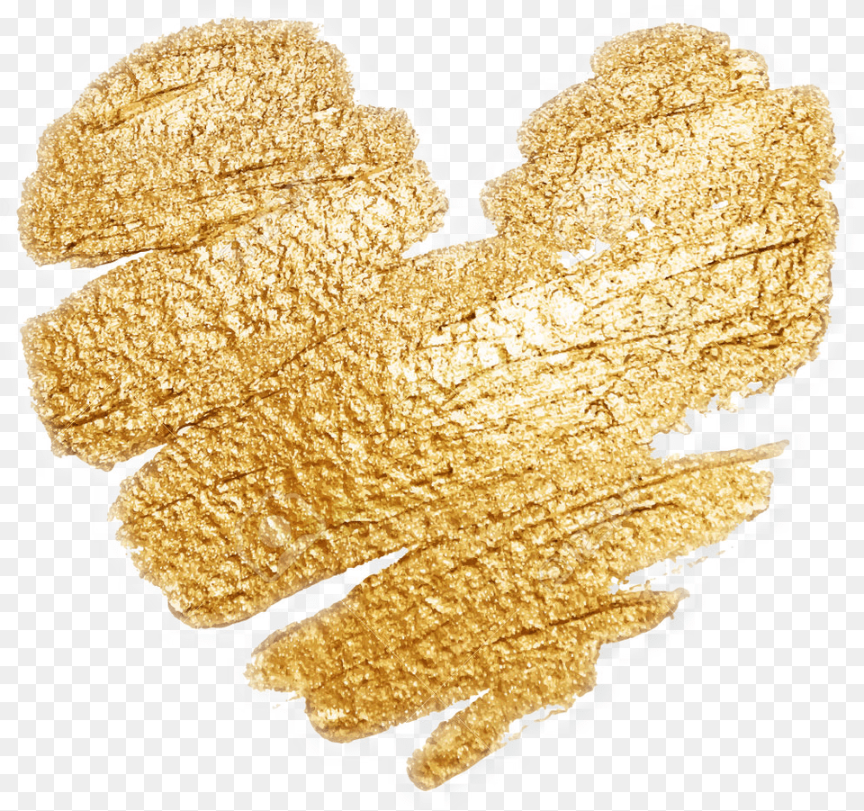 Gold Heart Transparent Background Image Transparent Background Gold Heart, Clothing, Glove Free Png Download