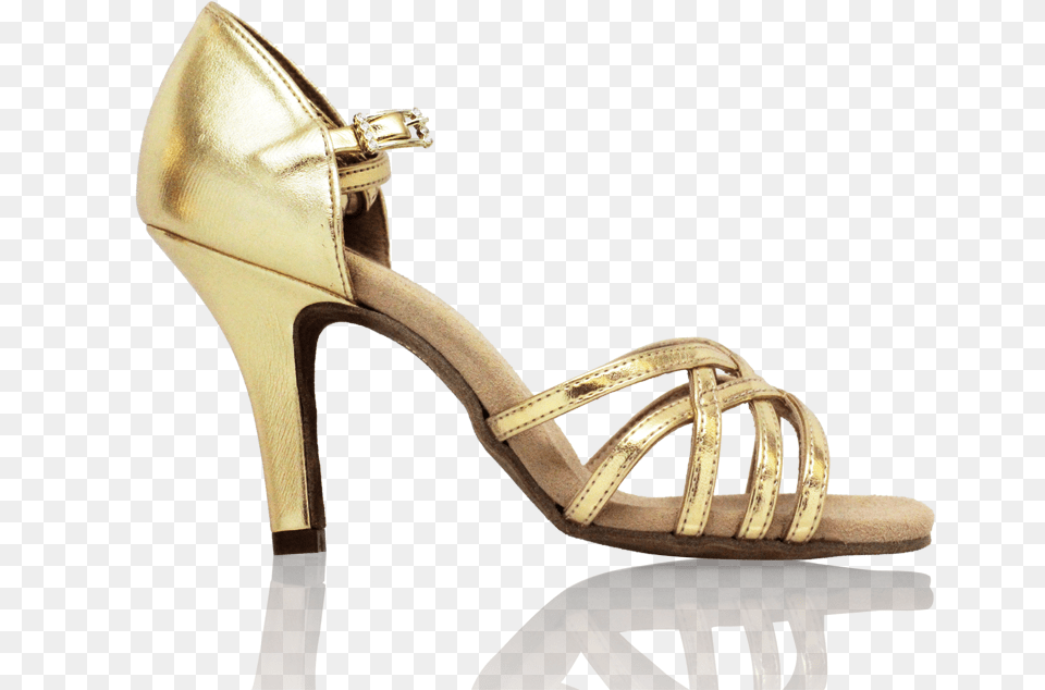 Gold Heels Basic Pump, Clothing, Footwear, High Heel, Sandal Free Png Download