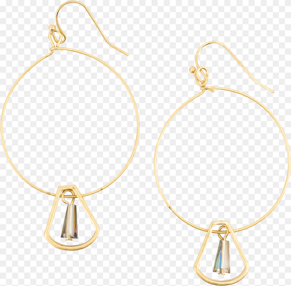 Gold Hoop With Bell Dangle Earrings, Accessories, Earring, Jewelry, Necklace Png