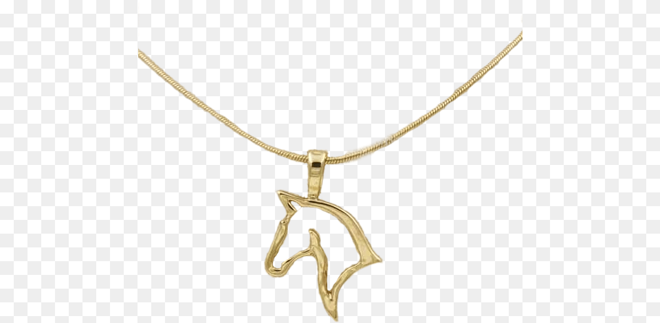 Gold Horse Necklace Locket, Accessories, Jewelry, Pendant Png Image