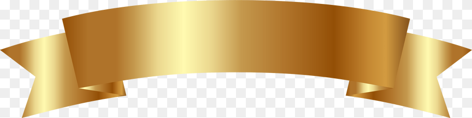 Gold Image Gallery Gold Ribbon Banner, Text Free Png Download