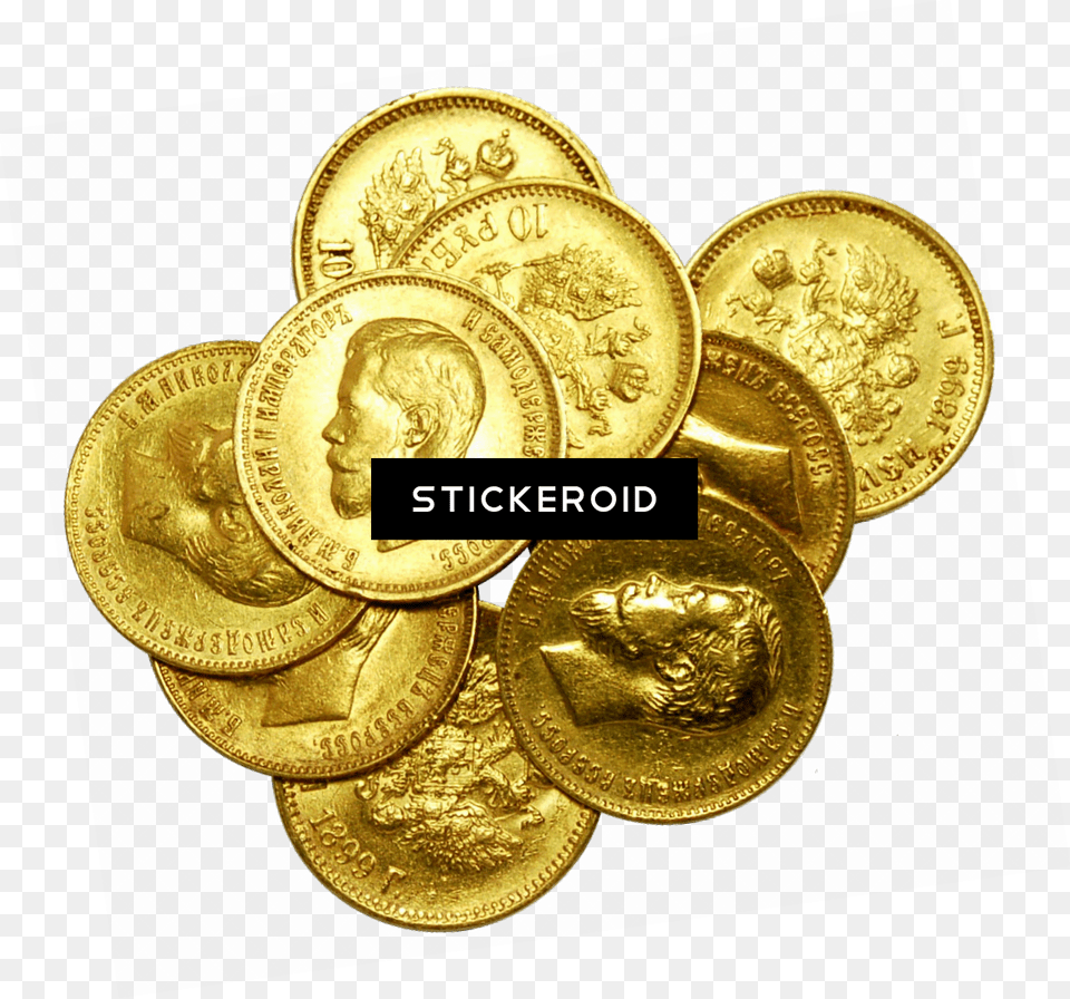 Gold Indian Gold Coin, Treasure, Person, Man, Male Free Transparent Png