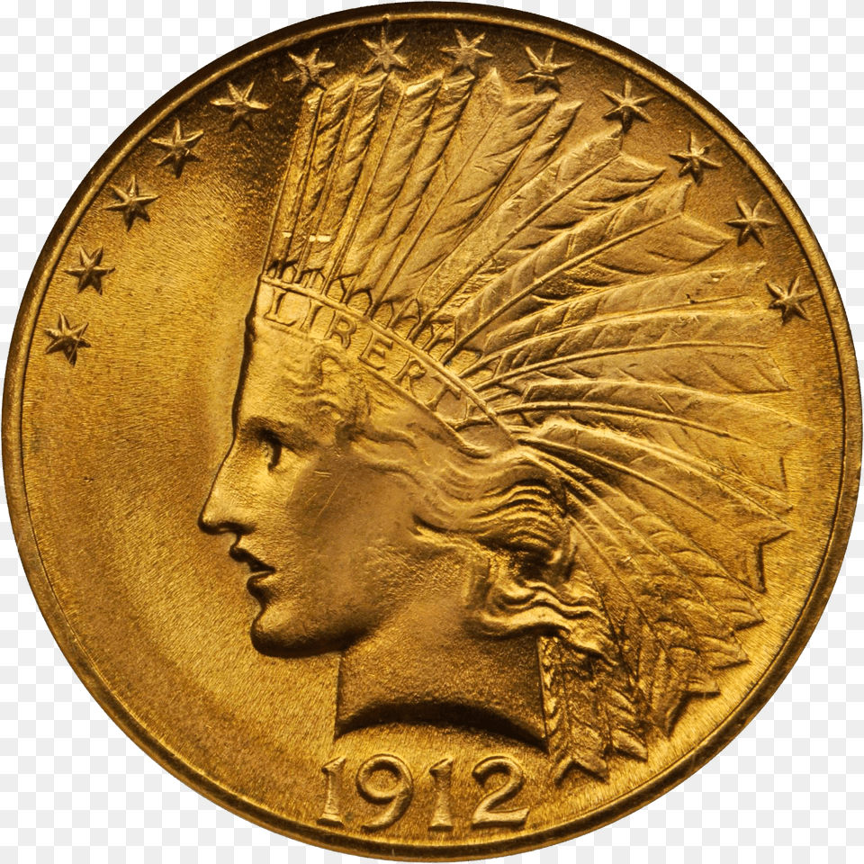 Gold Indian Head Coin, Face, Person, Money, Adult Png