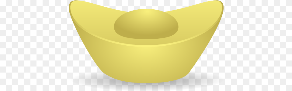 Gold Ingot Icon Chinese New Year Gold Cartoon, Clothing, Hat, Produce, Food Free Transparent Png