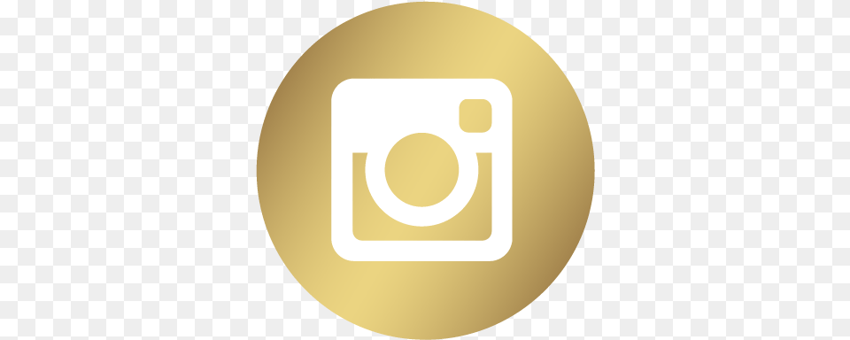 Gold Instagram Icon Image With Gold Instagram Logo, Photography, Disk, Electronics Png