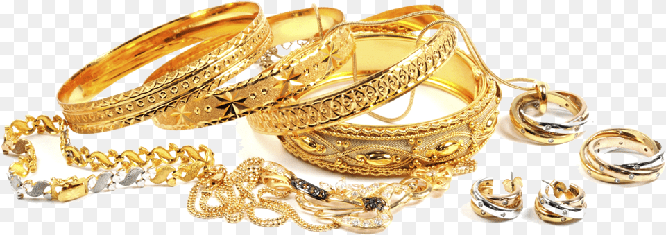 Gold Items 5 Image Gold And Silver Items, Accessories, Jewelry, Ornament, Treasure Free Png Download