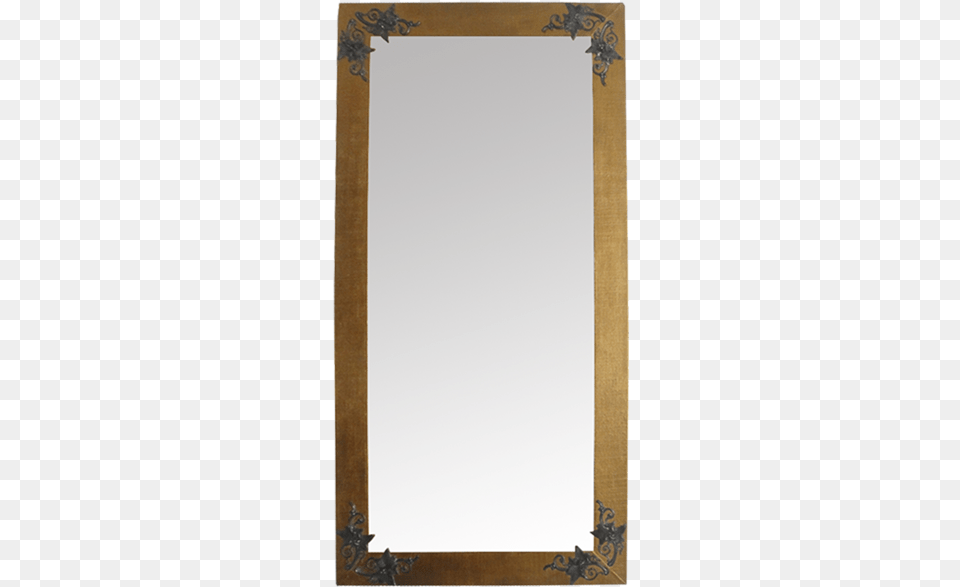 Gold Ivy Mirror Frame Wood, Blackboard Png Image