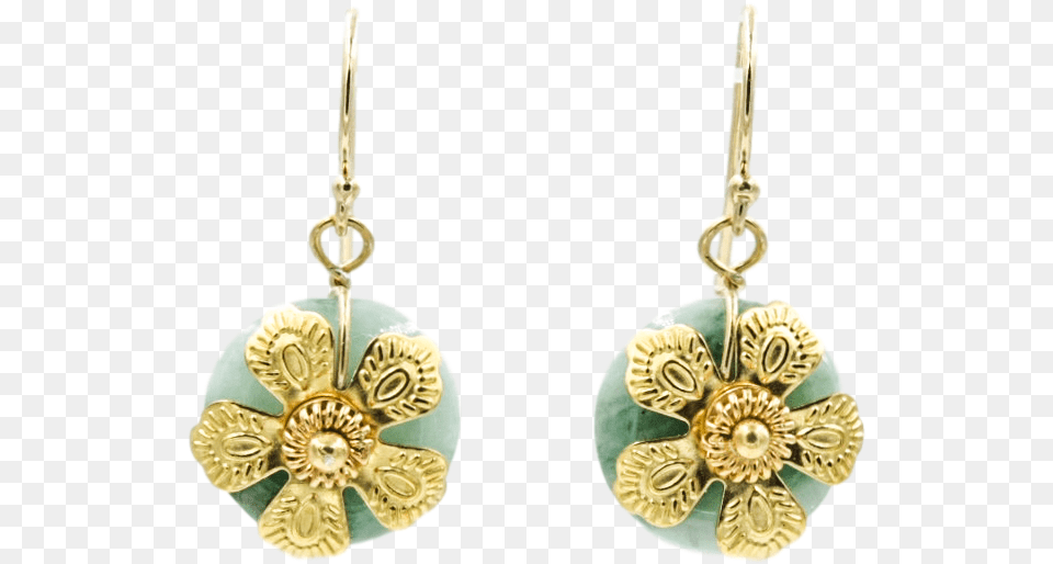 Gold Jade Plum Blossom Earrings Traditional Gold Jade Chinese Earrings Handmade Jade, Accessories, Earring, Jewelry, Locket Free Png Download