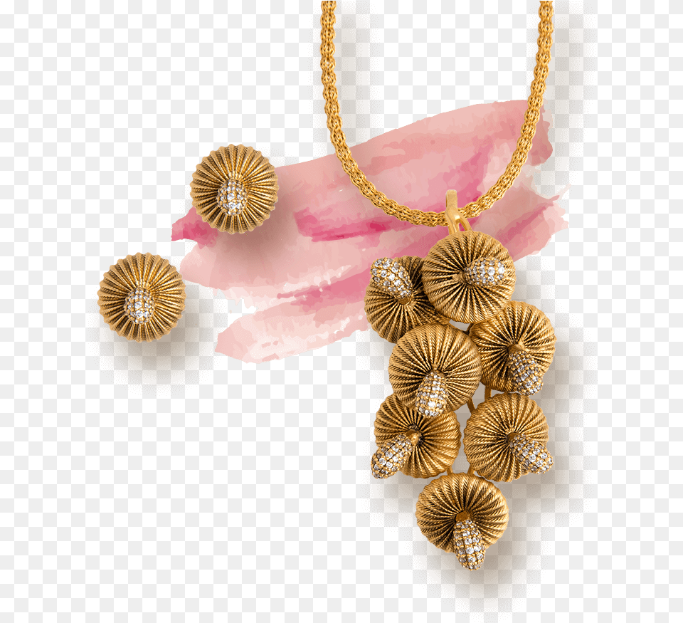 Gold Jewellery Locket, Accessories, Jewelry, Necklace, Earring Free Png Download