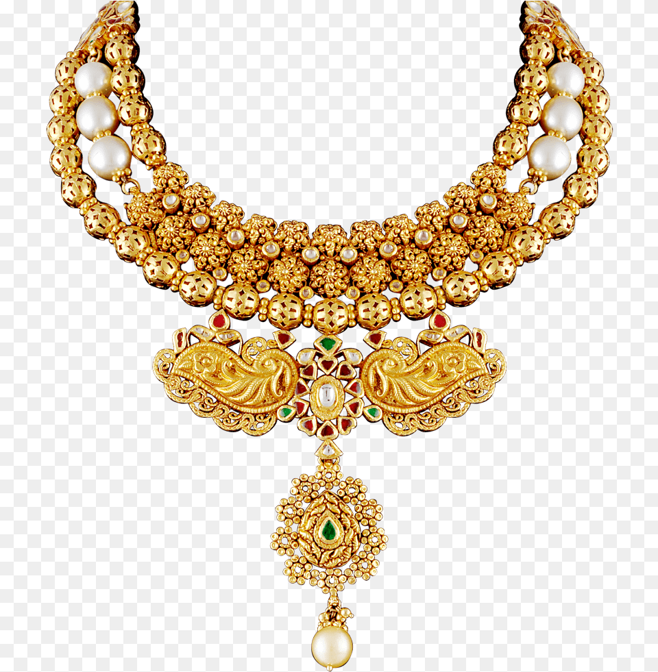 Gold Jewels 2 Image Necklace For Women, Accessories, Jewelry Png