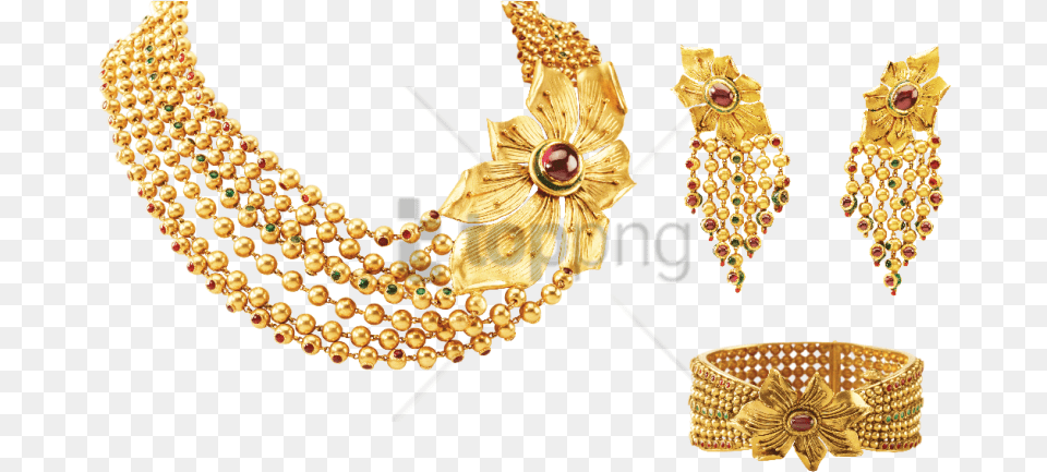 Gold Jewels Image Background Gold Jewellery, Accessories, Jewelry, Necklace, Treasure Free Transparent Png