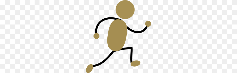 Gold Jogging Man Clip Art, Lighting, Home Decor, Astronomy, Moon Free Transparent Png