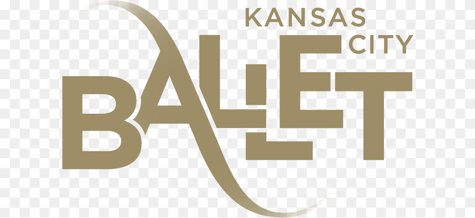 Gold Kansas City Ballet Logo Kc Ballet Logo, Text Free Transparent Png
