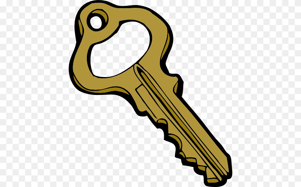 Gold Key Clipart, Smoke Pipe Free Png Download