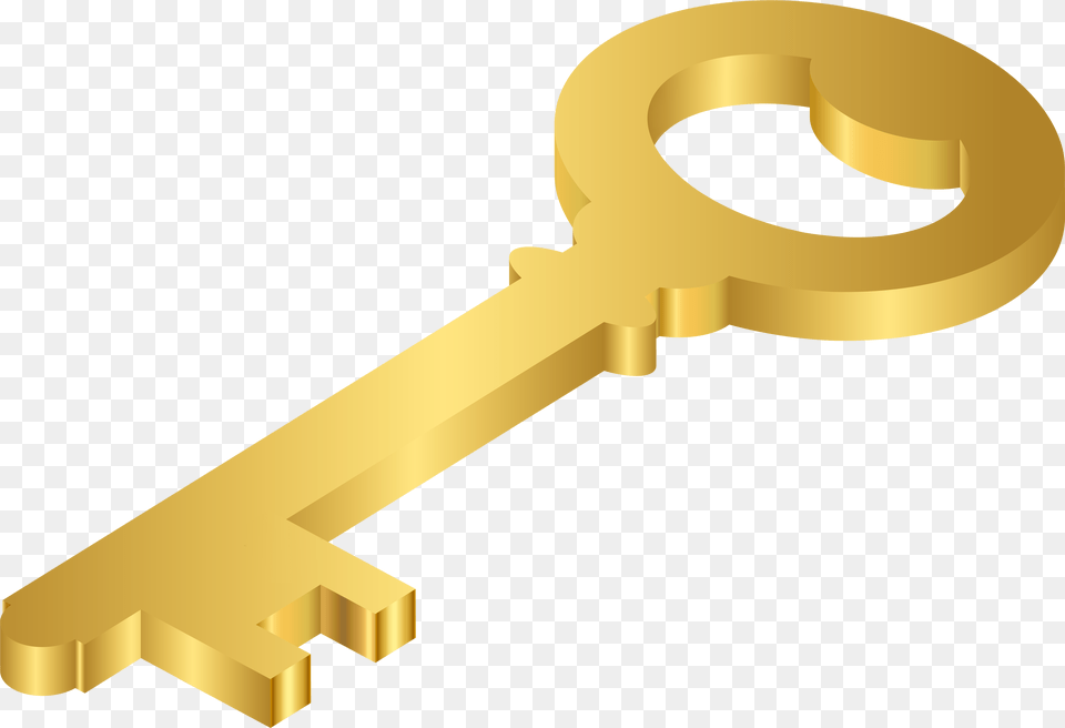 Gold Key Clipart Clip Art Key Png