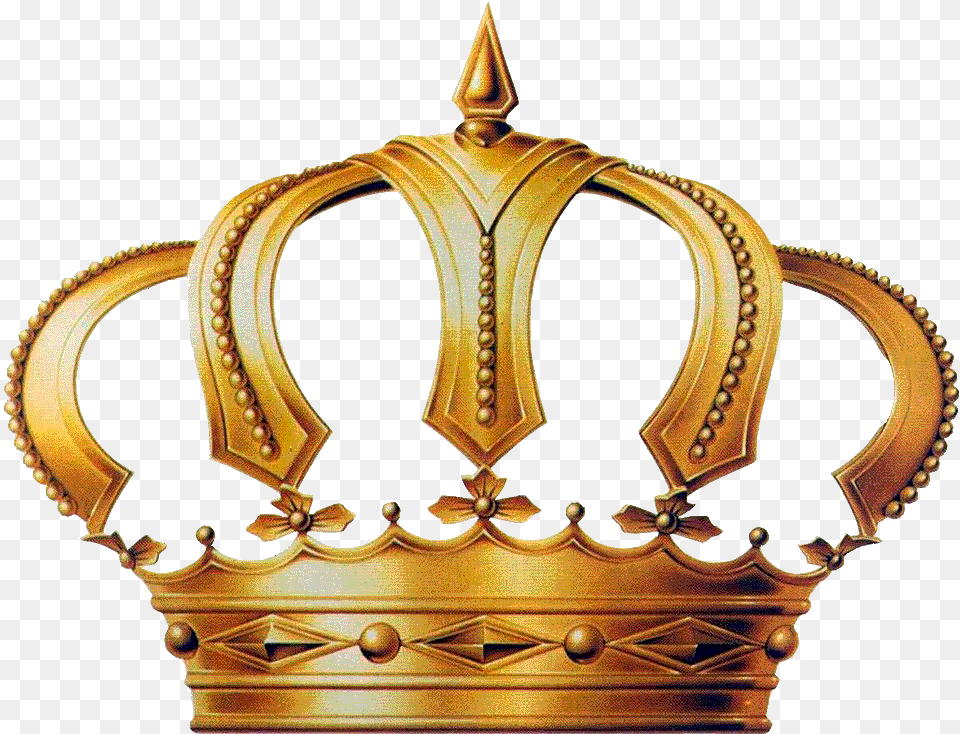 Gold King Crown Clipart, Accessories, Jewelry Png Image
