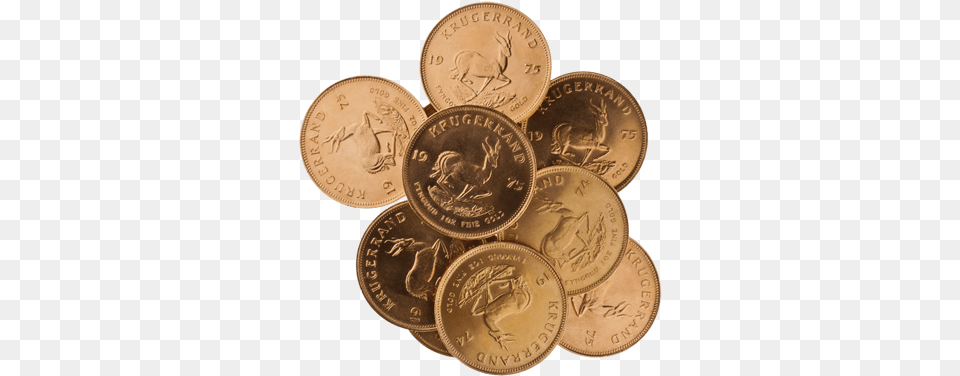 Gold Krugerrand South Africa Coin, Money, Accessories, Jewelry, Locket Png