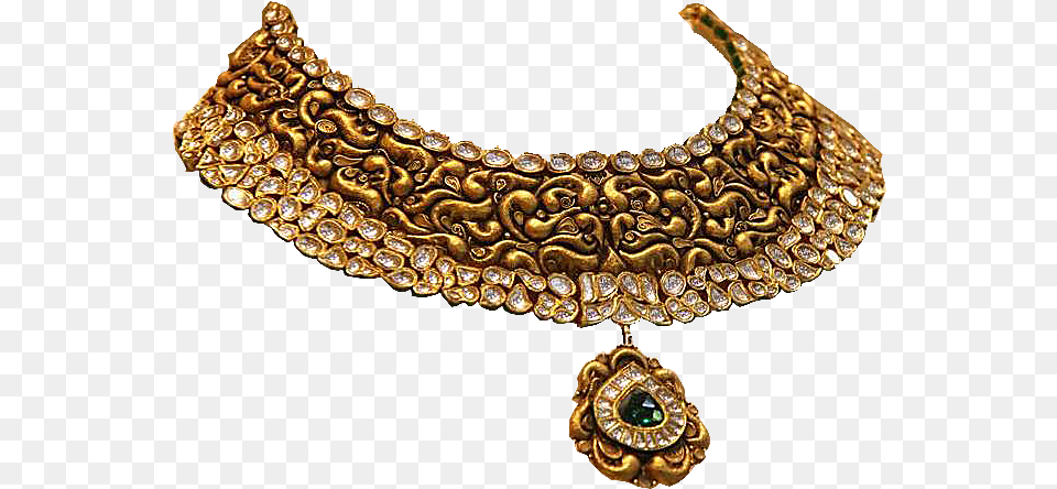 Gold Kundan Set Designs Chokar, Accessories, Jewelry, Necklace, Diamond Png Image