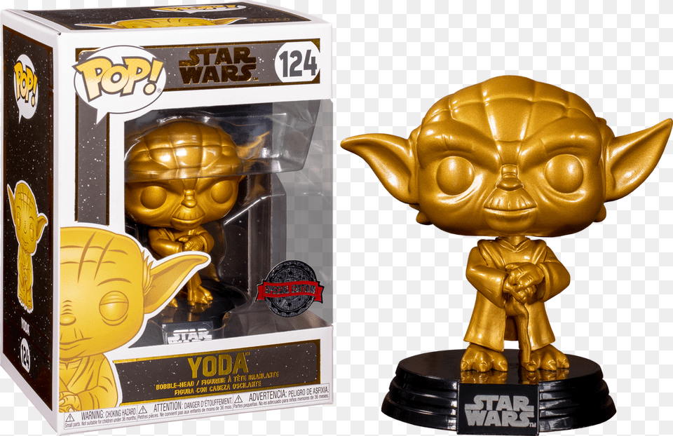 Gold Kylo Ren Funko Pop, Toy, Face, Head, Person Free Png
