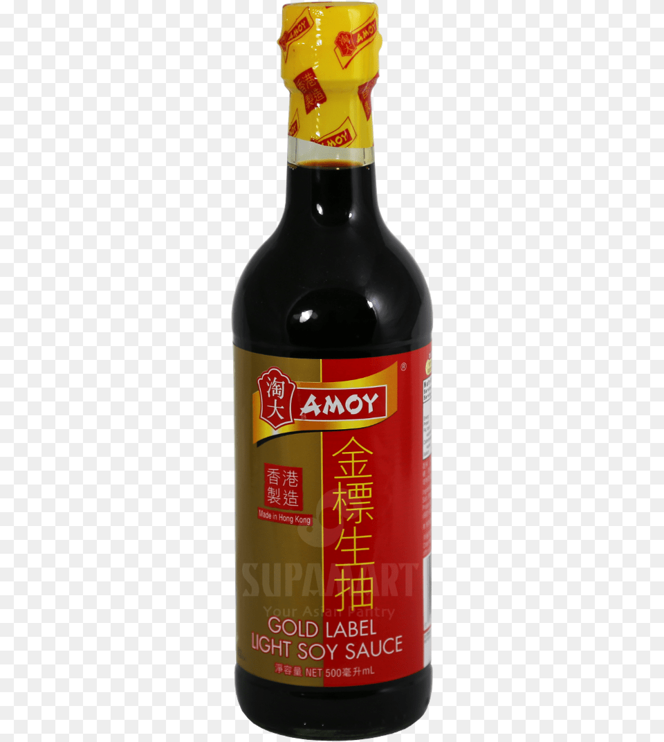 Gold Lable Light Soy Sauce Pepper King Hot Sauce, Alcohol, Beer, Beverage, Sake Free Png Download