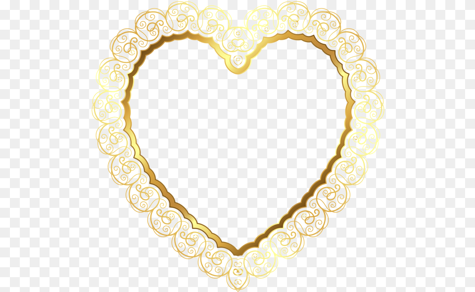 Gold Lace Heart Border Decoration Frame Deco Cheater Always A Cheater Quotes, Chandelier, Lamp Png