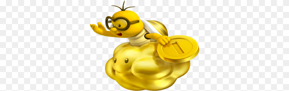 Gold Lakitu Roblox New Super Mario Bros 2 Art, Animal, Bee, Insect, Invertebrate Png Image
