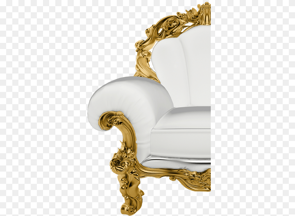Gold Leaf And Silver Online Store International Queen Anne Leg, Furniture, Chair, Armchair Free Png