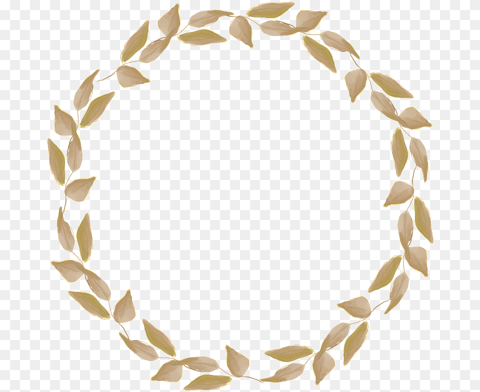 Gold Leaf Canhua Decorative Material Stencil, Accessories, Jewelry, Necklace, Plant Free Transparent Png