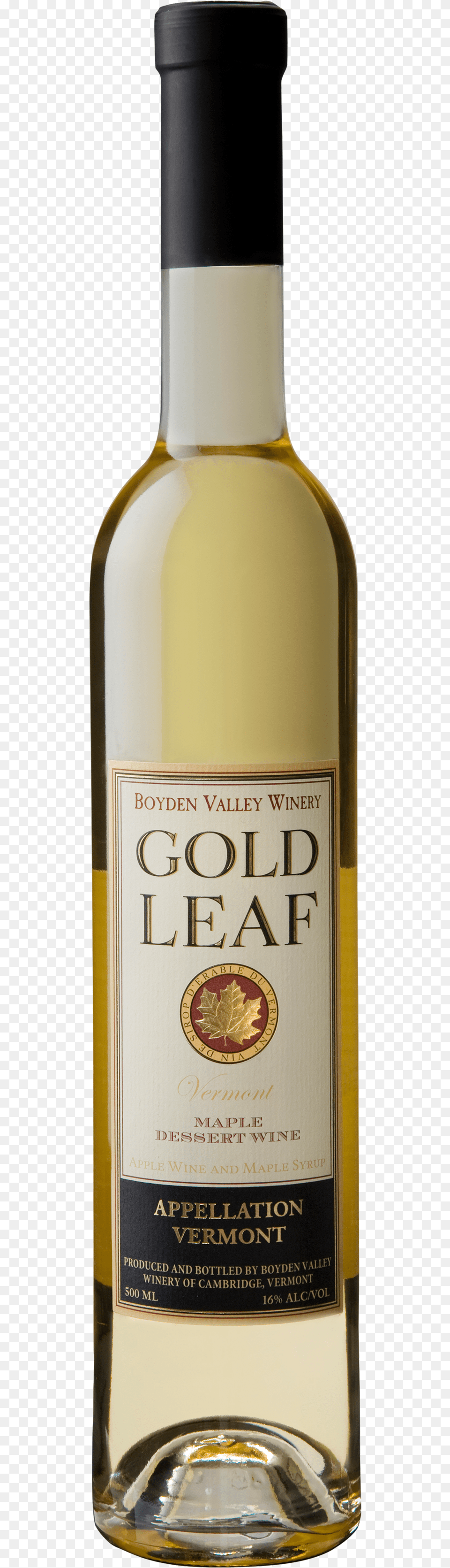 Gold Leaf Golden Leaf Wine, Alcohol, Beverage, Bottle, Liquor Free Transparent Png