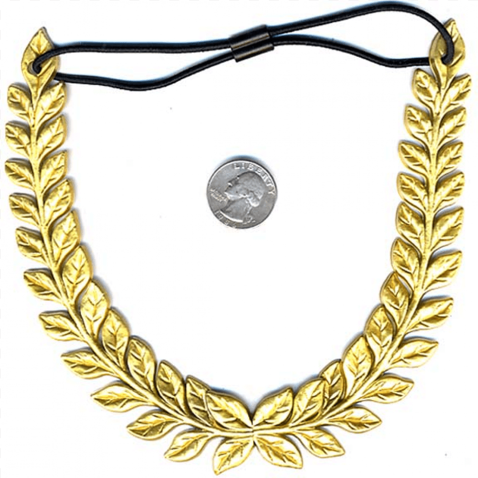 Gold Leaf Headband Necklace, Accessories, Jewelry, Badge, Logo Free Png
