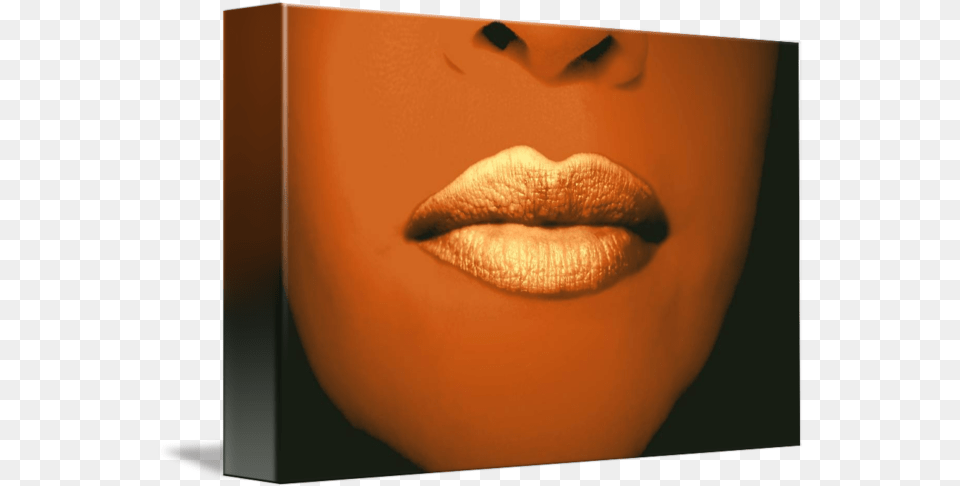 Gold Leaf Lips Couch, Body Part, Person, Mouth, Adult Png