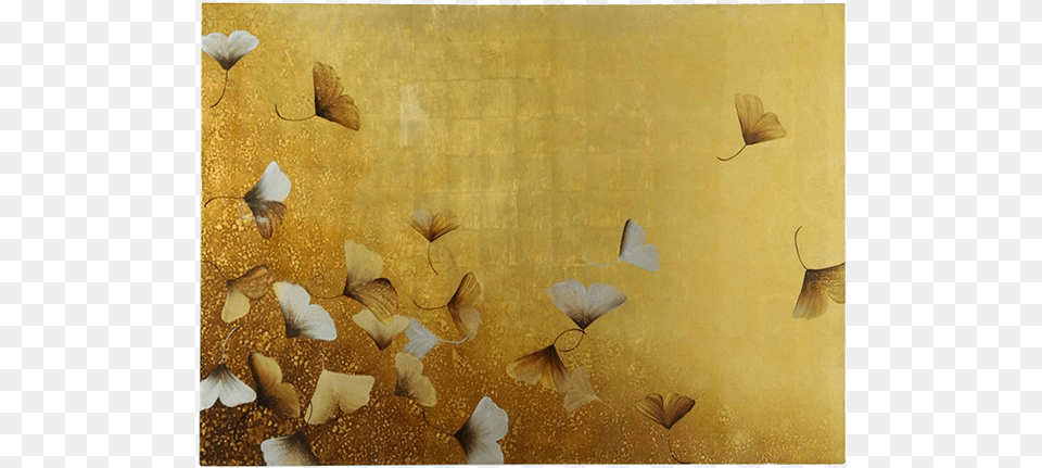 Gold Leaf U2013 Falling Leaves Baq Decorative, Texture, Art, Animal, Bird Free Transparent Png