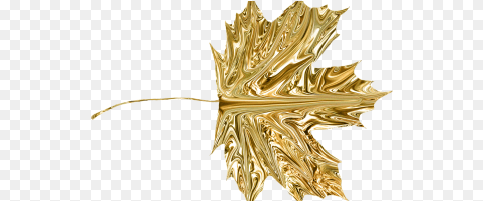 Gold Leaves Transparent Images Transparent Maple Leaf Gold, Plant, Tree, Chandelier, Lamp Png