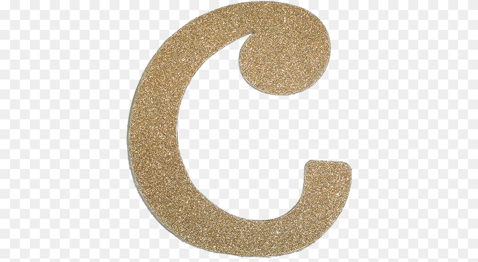 Gold Letter C Clip Art Freeuse Stock Gold Glitter Letter C, Text, Symbol, Number, Nature Free Png Download