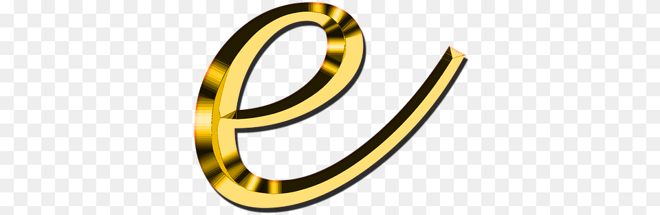 Gold Letter E, Text, Symbol Free Png Download
