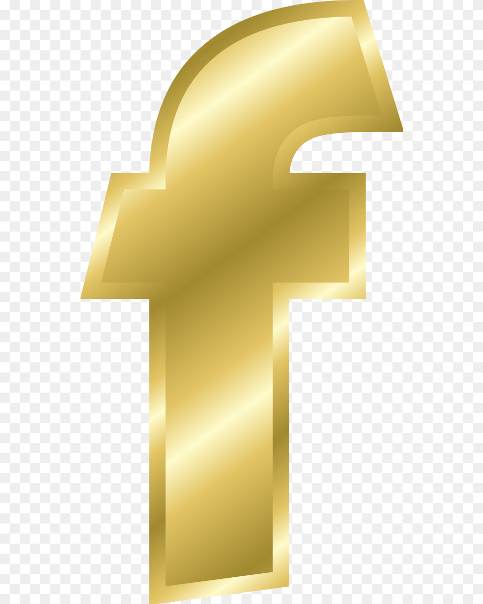 Gold Letter F, Cross, Symbol, Text, Number Png