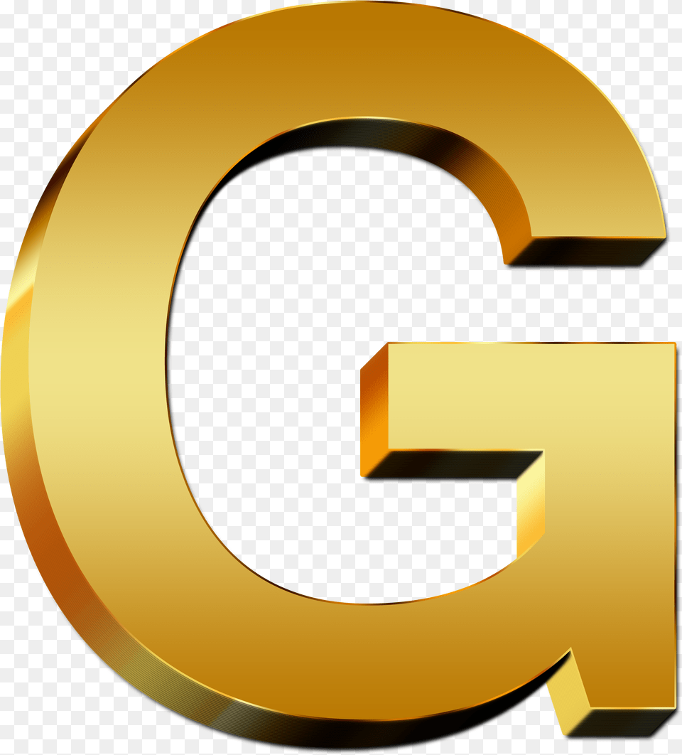 Gold Letter G, Number, Symbol, Text, Disk Free Png