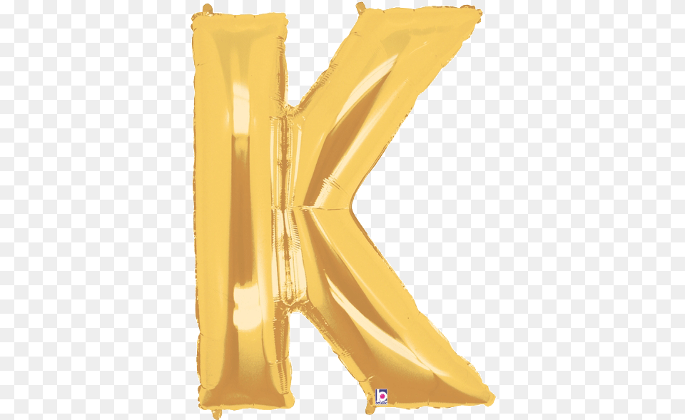 Gold Letter K Foil Balloon Letters Balloons Letters Gold, Clothing, Pants Png Image