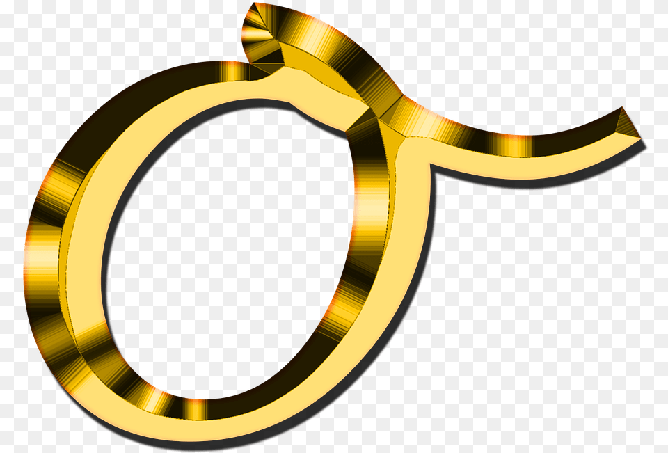 Gold Letter O Png Image