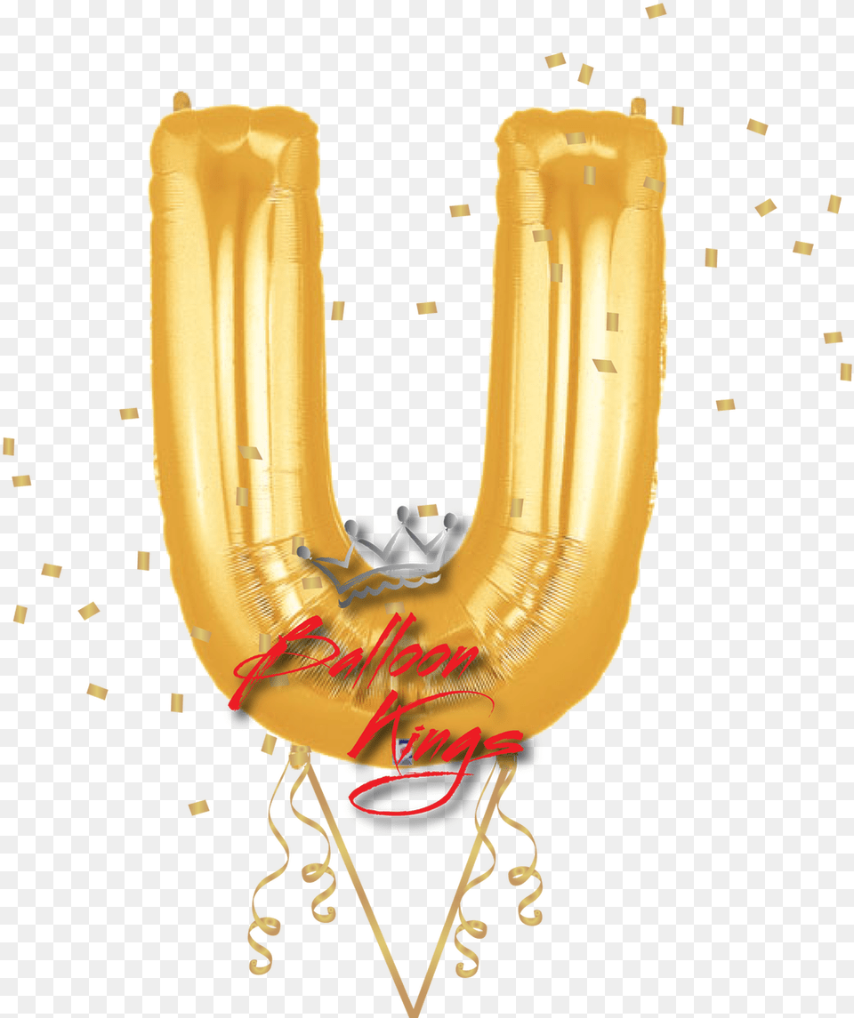 Gold Letter U Free Png