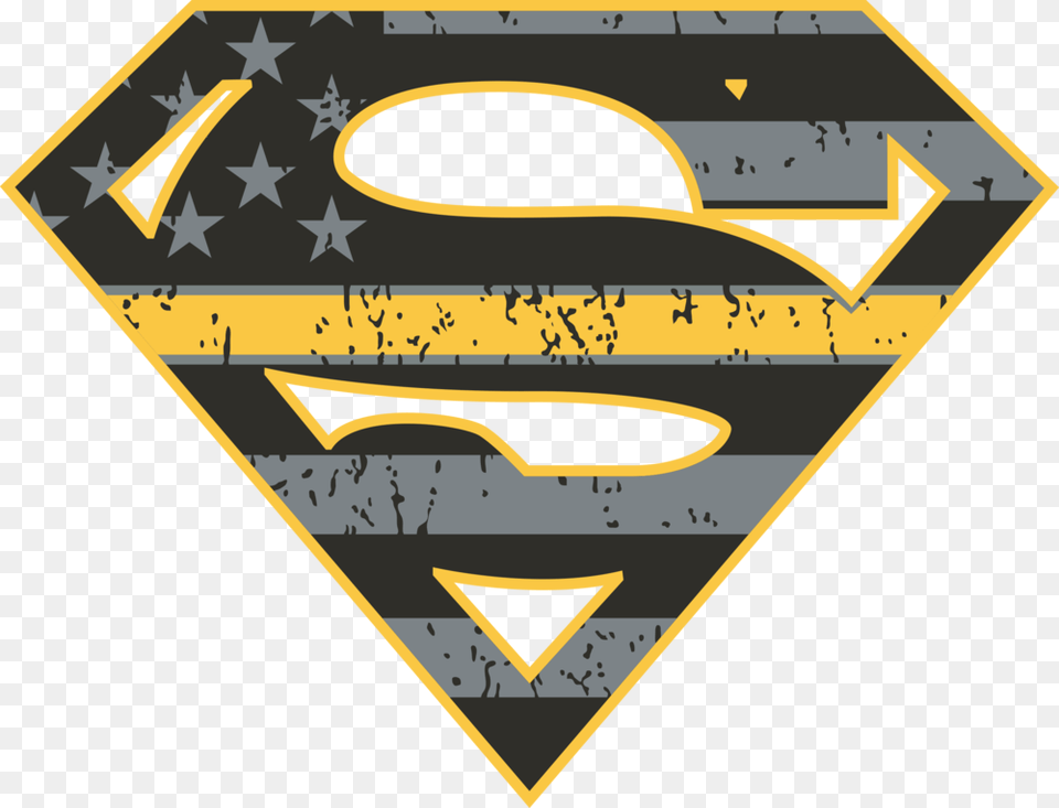 Gold Line Superman T Shirt Illustration, Logo, Symbol, Batman Logo Png